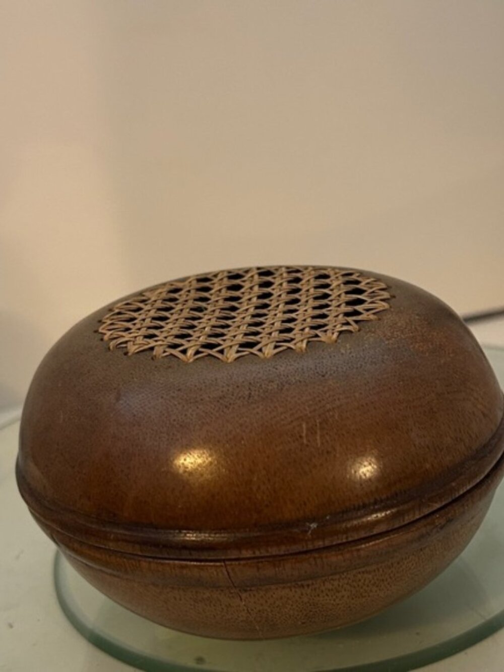 Elegant Brown Wooden Home Accent